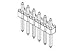 Molex / Waldom 90120-0800 Connector Headers and PCB Receptacles