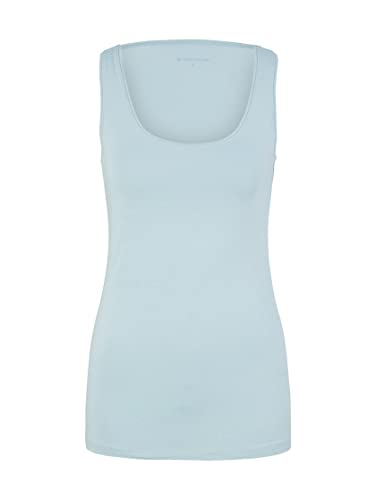 TOM TAILOR Damen 1036260 Basic Top, 30838 - Tourmaline, L – Ansicht 5