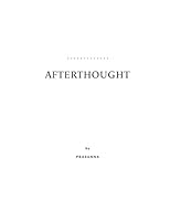 Afterthought 1534617582 Book Cover