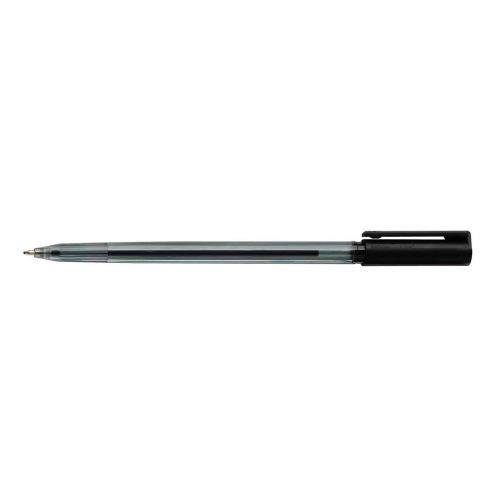 5 Star elite 938012 1.00/0.5 mm Medium Tip Line Ball Pen - Black (Pack of 20)