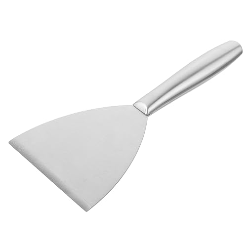 Veemoon Raspador de cuchillo limpieza raspador de paneles de yeso Eliminación masilla en barra para gabinetes multi Accesorios de cocina espátula de masilla Acero inoxidable Plata