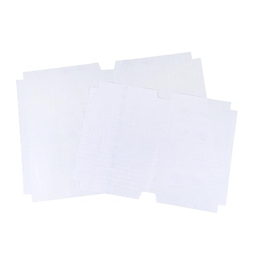 PLAFOPE 1 Conjunto/30 Pçs Slipcase Protetor De Livro Papel Transparente Capas De Relatório Transpare