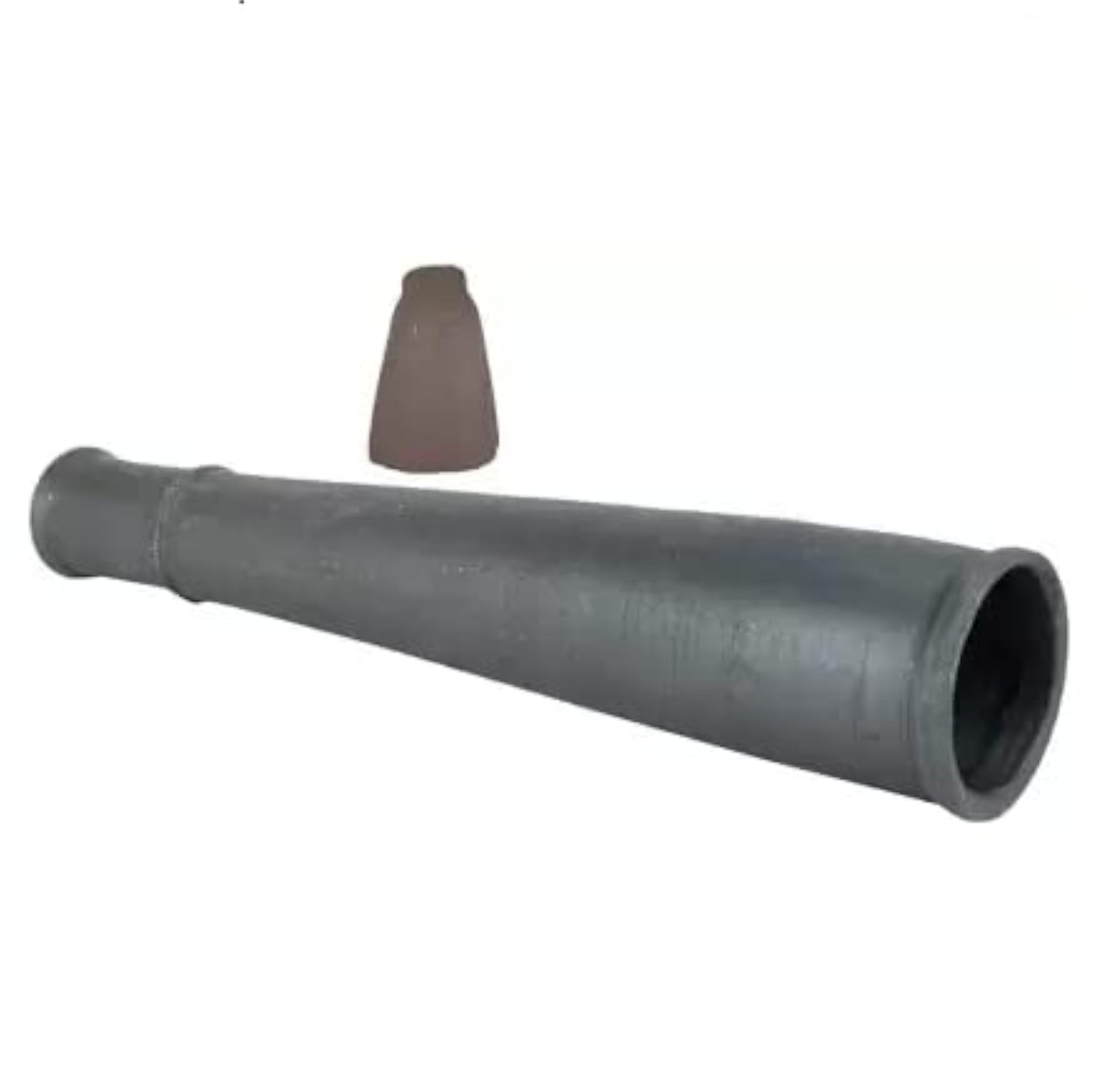 Handmade Clay Shiva Chillum, Smoking Pipe
