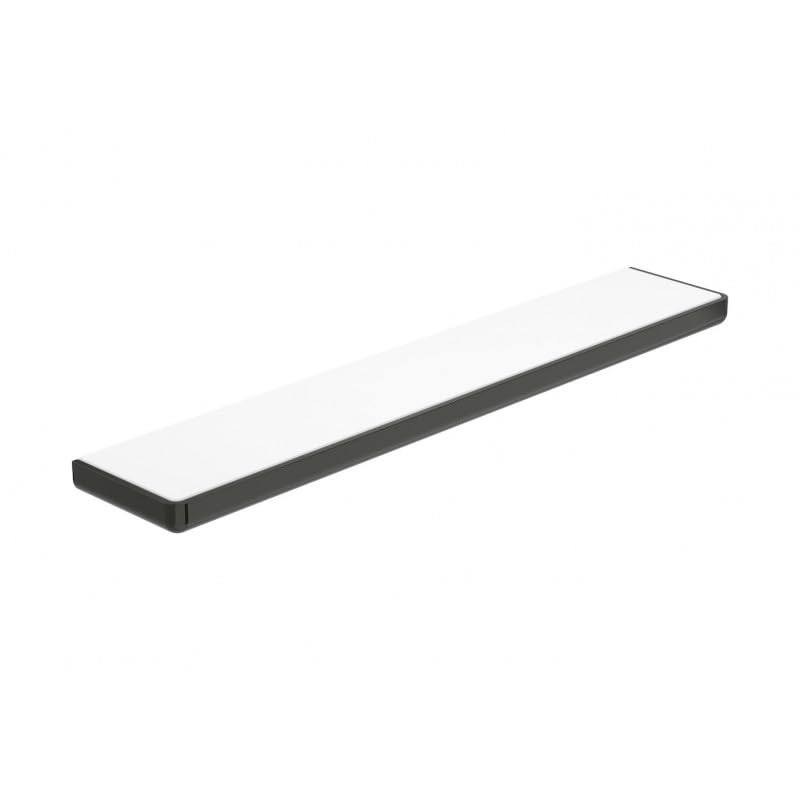 Roca A817027022 Repisa Baño, Coleccion Tempo, 600mm, Acabado Negro Titanio