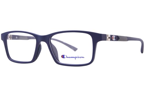 Champion Spark200 C03 Eyeglasses Youth Kids Boy's Matte Navy/Grey Full Rim 48mm