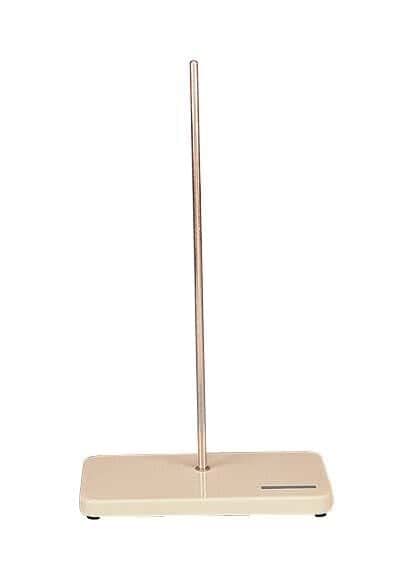 Cole-Parmer Buret Support Stand, Porcelain with Stainless Steel Support Rod
