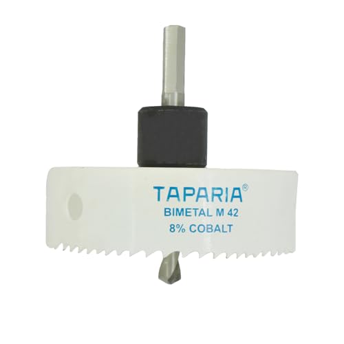 Image of Taparia Bimetal Mini Hole Saw HSM 67 - Precision Cutting Tool, High -Speed Steel Teeth for Wood, Metal & Plastic