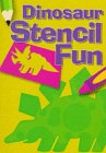 Paperback Dinosaur Stencil Fun Book