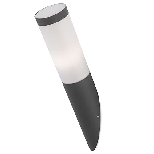 Forlight Koral - 1 Bolardo de exterior ligero Light Urban Grey IP55 Cover