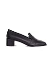 4 MANGARÁ Mocassins Femme Louro - 100% Cuir Premium - Noir - Taille 38