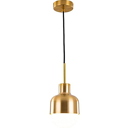 Lámpara colgante pequeña de vidrio para iluminar estancias oscuras con elegancia