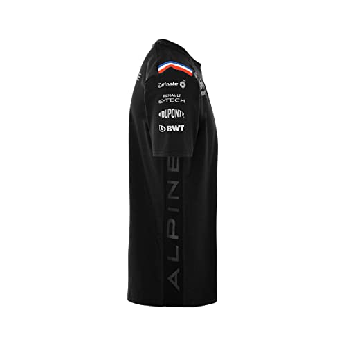 Kappa - T-Shirt Arhom BWT Alpine F1 Team pour Homme - Noir - Taille S - Image 5