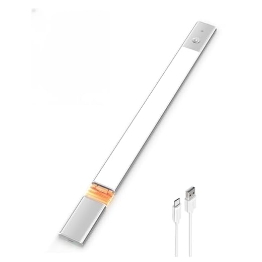 EZVALO LED Closet Light, 48LED Battery Operated Lights Motion Sensor Light Rechargeable Under Cabinet Lighting Night Light for Closet, Cabinet, Kitchen, Wardrobe, Cupboard