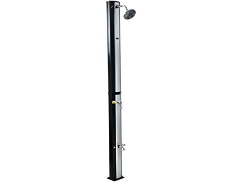 Habitat et Jardin Douche Solaire Piscine PVC Fresh 10' - 35L + mitigeur + rince-Pieds