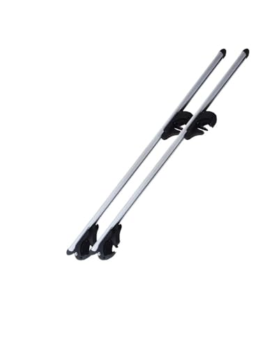 Barres de toit 125cm en aluminium résistant pour solutionner le manque de place en voiture