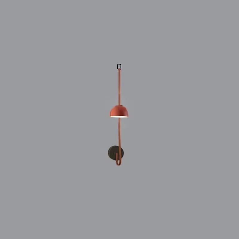 Genérico Lámpara de techo, Cinturón de cuero 2024 Diseño moderno Lámpara techo LED regulable Iluminación Lámparas colgantes Lustres for sala Estar for estar(Dimmable,20CM WALL LAMP_DARK)