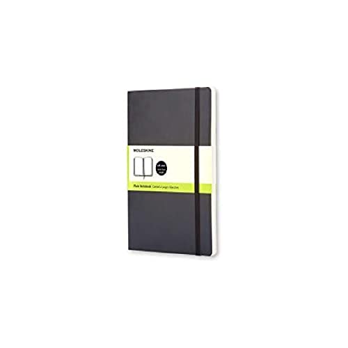 Moleskine Classic Notebook, Soft Cover, Pocket (3.5" X 5.5") Plain/Blank, Black, 192 Pages #TOP22