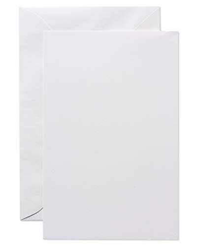 American Greetings シングルパネルカード カラー封筒 50-Count