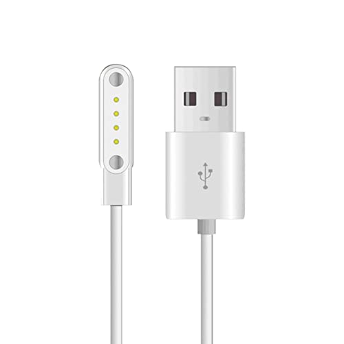 LKHSYAN Smart Watch Charger Magnetic 4 Pin Universal Smart Watch Charger Charging Cables for Smart Watch GT88 G3 KW18 Y3 KW88 GT68