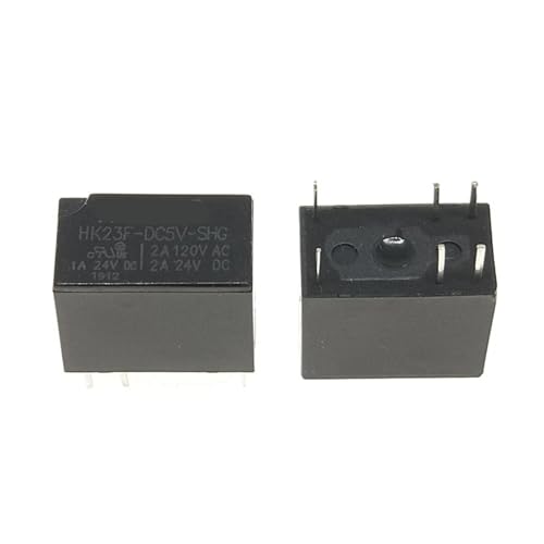Relé de potencia HK23F de 24V para reparar controladores y activar cargas de hasta 2A 3