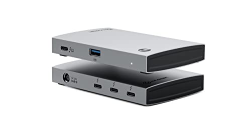 Hub USB-C Thunderbolt 4 ALOGIC Blaze avec 3 ports USB-C et charge 60W pour Mac et PC