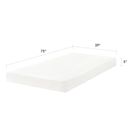 Best Price Mattress 5 Inch Memory Foam Mattress, Cooling Gel Infused, Certified Safe Foams & Fabric, Mattress in a Box, Twin