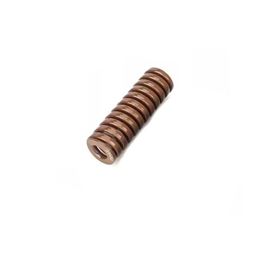 Ressort de compression spirale pour moule en acier allié marron 6 mm