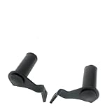 WTNZBAEM Staffa for faretto luce moto nera 2 pezzi compatibile con BMW G310GS GIVI LS5126 X S310 S320 2017 2018 Accessori moto in plastica