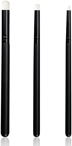 UNIMEIX Mini Blending Brushes for Card Making, Dry Brush Miniature Painting Background Blender Paint Brushes Small Detailed Paint Brushes (3 Pack)