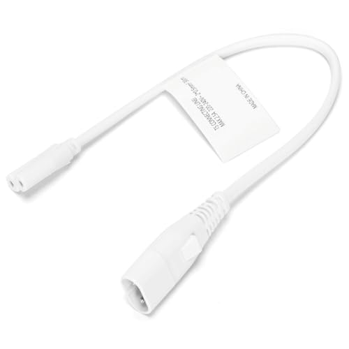 Cavo di collegamento per lampada da incasso a LED, bianco, 30 cm, connettore maschio