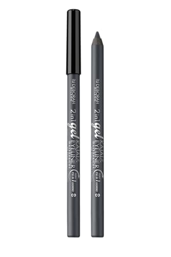 Deborah Lápiz Kajal Eyeliner 2 en 1 Gel Waterproof N° 03