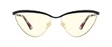 Gunnar Gafas videojuegos y ordenador - Año del Dragón - Color del marco: Ónix - Dorado, Tinte de lente: Transparente (bloquea el 35% de la luz azul y el 100% de la luz ultravioleta)