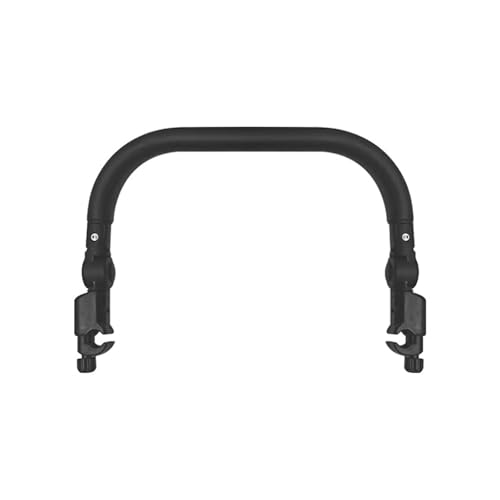 Montesy Detachable Strollers Handle Replacement Front Armrest Soft PU Leather Bumper for Baby Carriage