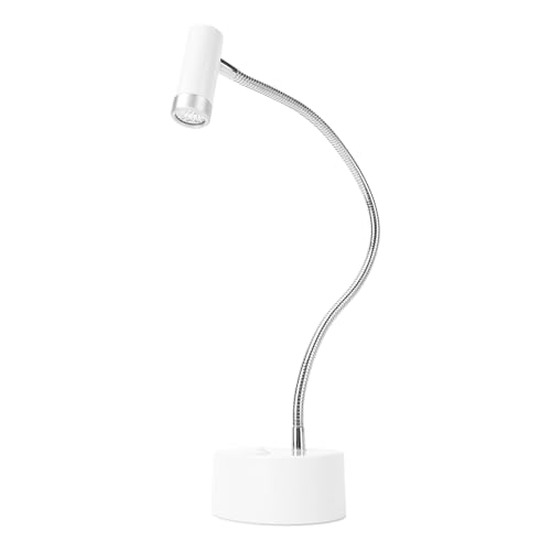 LED Nail Lamp, Gooseneck Nail Lamp Cordless Light for Nails Rechargeable Lamp for Nails with Touch Switch, 360° Adjustable Gooseneck, for Nail DIY Manicure