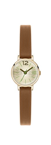 Orla Kiely Womens Analogue Classic Quartz Watch with Leather Strap OK2026