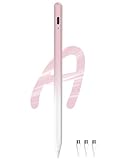 Stylus Stift für A11+/A9+ Tablet Power Display Android Tablet Stift 4 POM Feder Schnellladung Stylus Pen Kompatibel mit Switch/Samsung Tab A11/A9/iPhone 17 6/Phones und  Tablets (Farbverlauf Rosa)