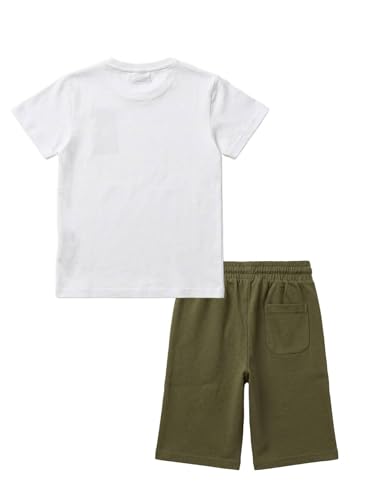 Bermuda y camiseta LEONE 1947 Basic ropa de niño sport 2