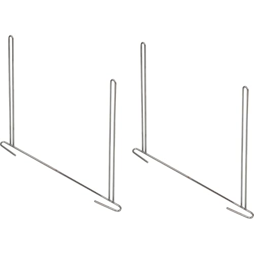 Image of Buyers Products B2436ASBC Chromed Steel Anti-Sail Brackets for Use with 24-Inch-Wide Mud Flaps, 2 Count, Hold Mudflaps Straight & Flat, Bolt or Weld on to Truck or Trailer