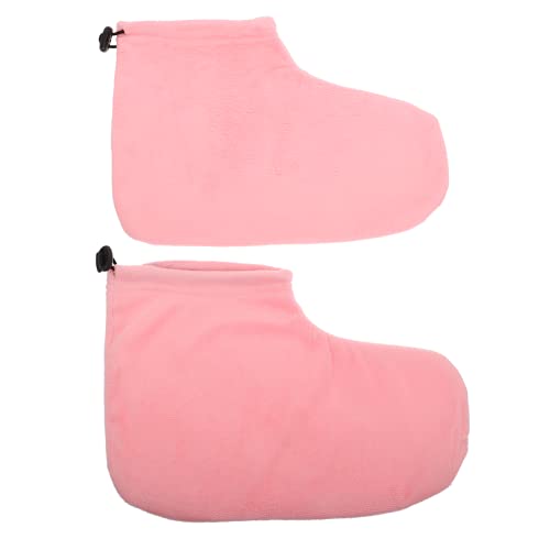 Ipetboom 3 Pairs Foot Therapy Warming Cover Paraffin Wax Foot Wrap Beauty Wax Warmer