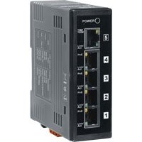 ICP DAS NS-205A Unmanaged 5-Port Industrial Ethernet Switch with 12-56 VDC Power Input