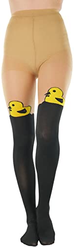 Image of ToBeInStyle Women's Cute Thigh High Printed Character Tights
