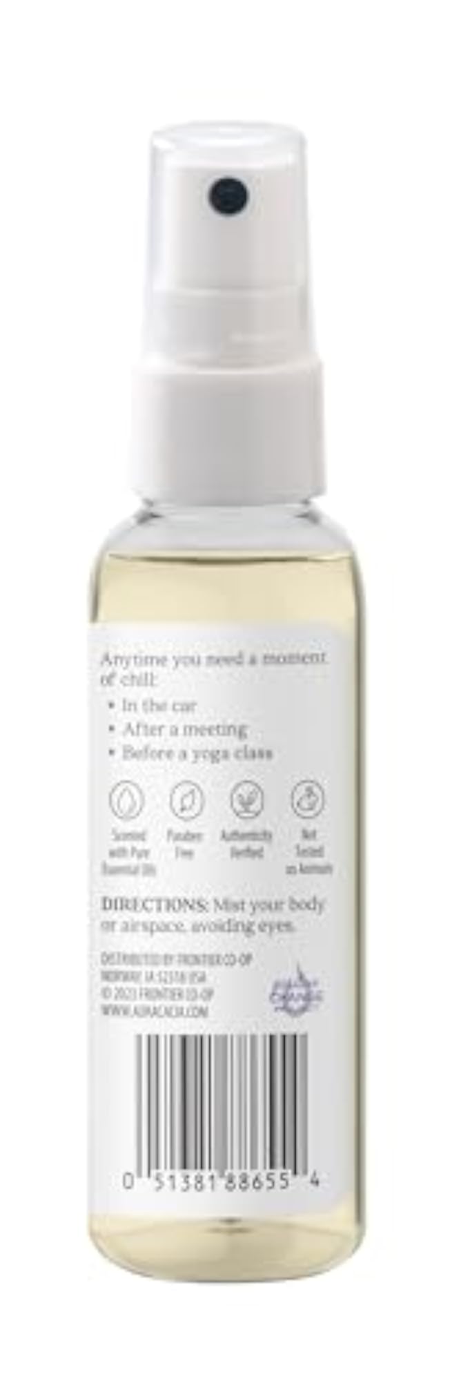 Aura Cacia Essential Solutions Mist, Chill Pill, 2 Fluid Ounce