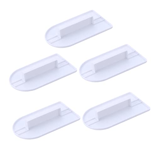 Cabilock 5pièces Grattoir à Gâteau Lot Lisseur De Surface Et Angle Pour Décoration De Pâtisserie Fondant Et Pâte à Sucre Outils De Cuisine