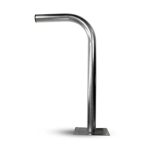 DOJA Barcelona | Soporte Antena Pared | Pack 1 | Mastil Antena en L | Ø 38mm | 50 X 24cm | Soporte TV en Acero | Accesorios Parabolica - imagen 2