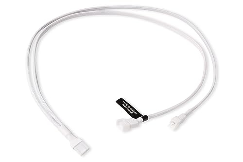 Alphacool Répartiteur en Y 4 broches vers 2 x 4 broches PWM, 60 cm, blanc
