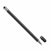 Smooth Writing Drawing Ballpoint Touch Screen Pen for Smartphones Tablet 2 in 1