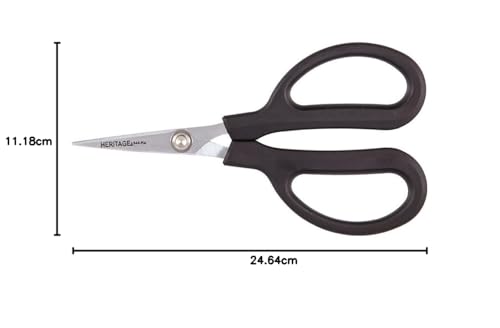 Klein Tools Utility, Kevlar Shear, Fiber Optics, 6-3/8-Inch 544KV, Black - Image 3