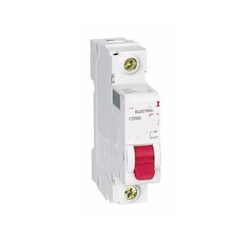 Disjoncteur miniature CDB6i 1P 16A courbe C protection court-circuit