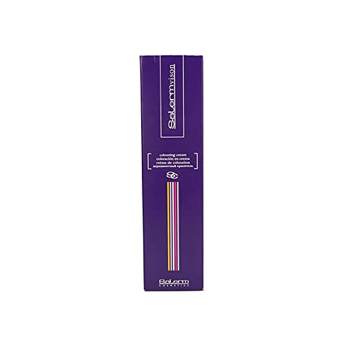 Salermvison Permanent Hair Color 7,12 Blond Pearl