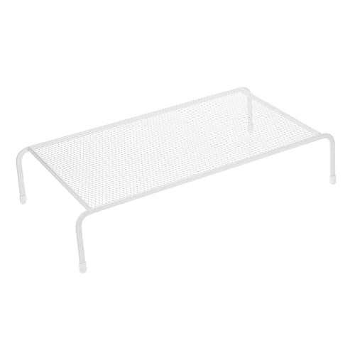 NOLITOY Soporte de Monitor de Escritorio Elevador Capa Organizador para Ordenador Base Resistente de Hierro para de Trabajo Ordenado